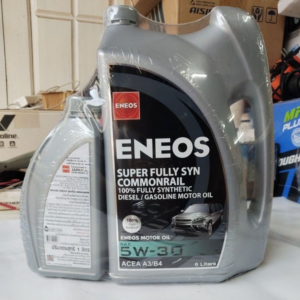 น้ำมันเครื่องเ ENEOS 5W 30 สังเคราะห์แท้ 100%