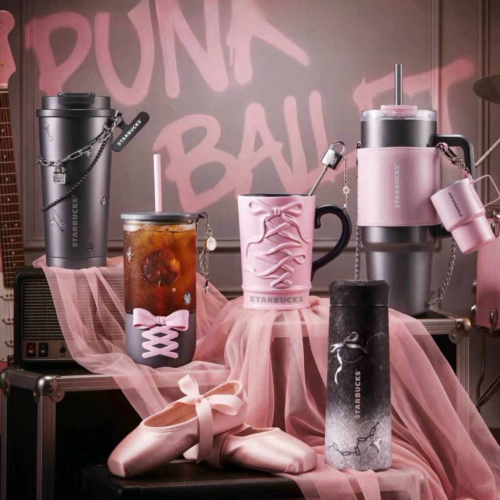 Starbucks China Y2026 Punk Ballet Collection แก้วน้ำ ขวดน้ำ มัค ทัมเบลอร์ สตาร์บัคส์จีน