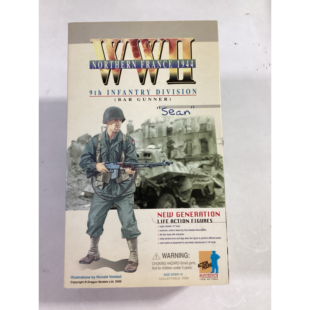 Dragon Models 1:6 scale "Sean" 82nd Airborne INFANTRY DIVISION SeanITEM 70024
