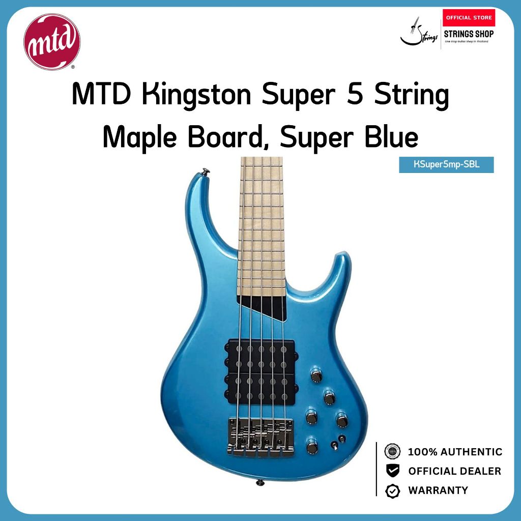 MTD Kingston เบสไฟฟ้า Super 5 Electric Bass Guitar