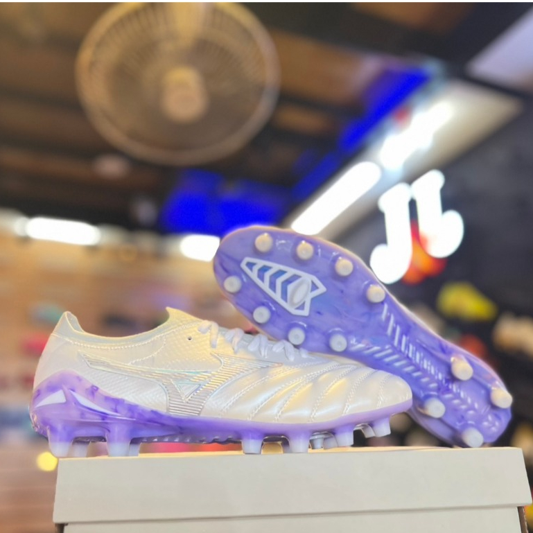 รองเท้า สตั๊ด ฟุตบอล นก มิซูโน่ Mizuno Morelia Neo IV Japan รุ่นท็อป แถมฟรี ถุงผ้า+ดันทรง+กล่อง