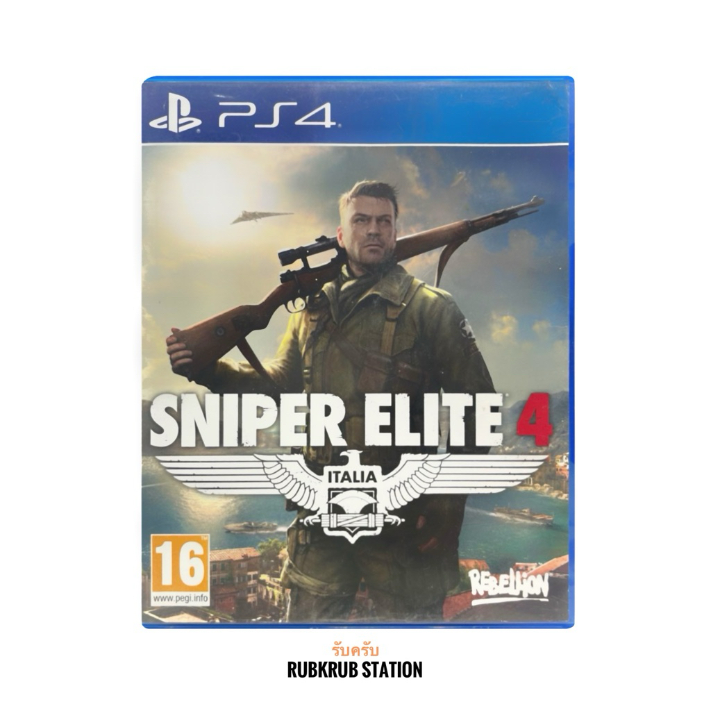 แผ่น Ps4 Sniper Elite 4
