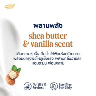 โดฟ ครีมอาบน้ำ สบู่เหลวสูตรอ่อนโยน (ดีพลี่ เนอร์ริชชิ่ง,แพมเพอริ่ง,เรเดียนซ์,เซนซิทีฟ) ขนาด 500 กรัม.X1,X2