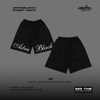 ASTRABLACK - WARM SHORTS (กางเกงวอร์มขาสั้นสีดำ)