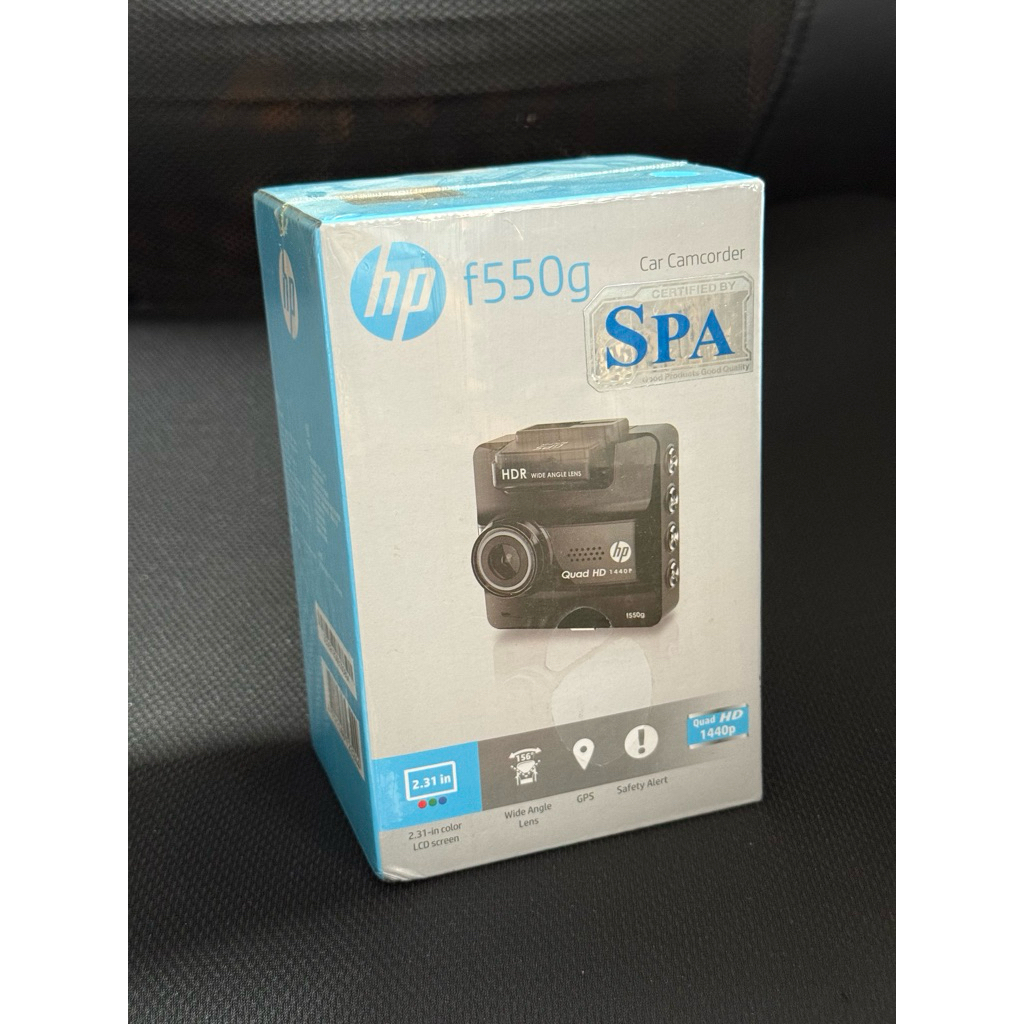 กล้องติดรถยนต์ HP รุ่น F550g ฟรี Micro SD card 32 GB