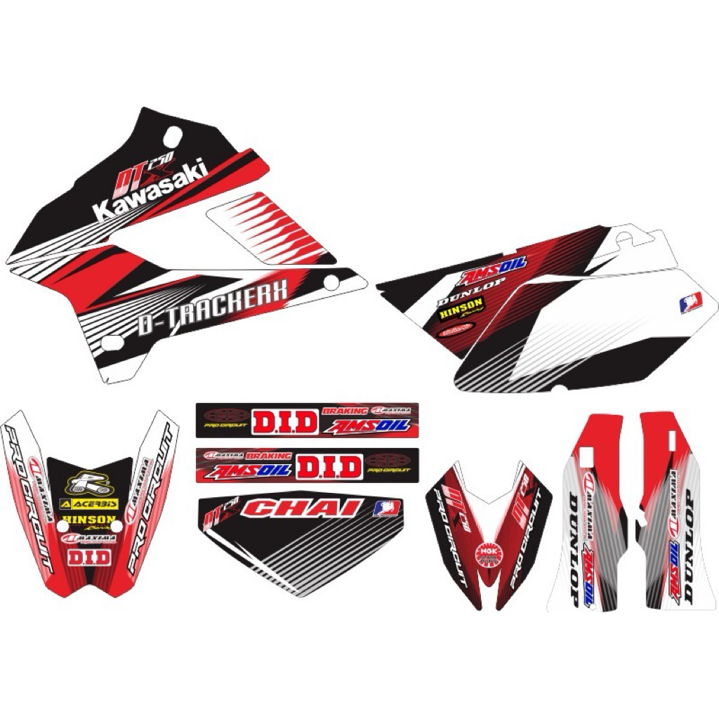 DTK,KLX250 ใส่ได้ทั้ง2รุ่น