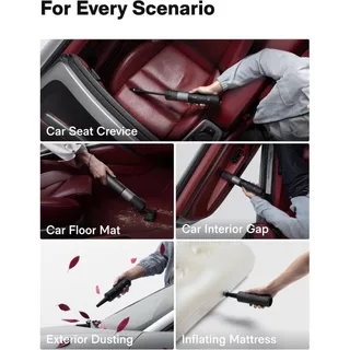 HOTO Car Vacuum/Handheld/BlowVac Vacuum เครื่องดูดฝุ่นมือถือไร้สาย เล็กพกง่าย ดูดแรง 12,000-23,000Pa ดูด ฝุ่น ไร้ สาย
