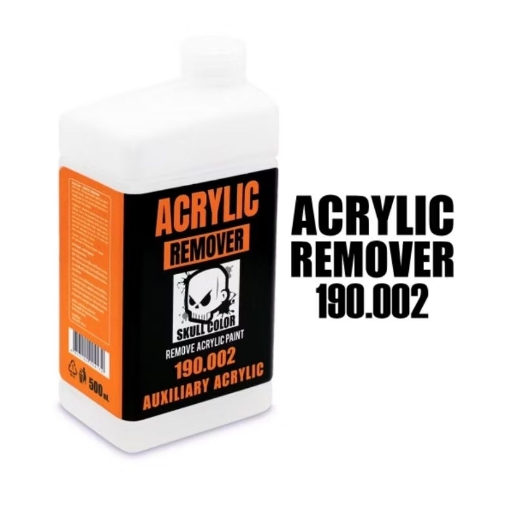 น้ำยาที่ใช้ในการลอกสีสูตรอะคริลิคAcrylic Remover 500 ml .