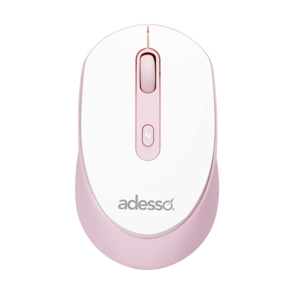 Adesso iMouse A30 เมาส์ไร้สาย AI Copilot 2.4GHz USB-A Wireless Mouse 1200 DPI สำหรับ PC/Laptop สีชมพ