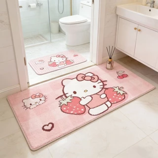 【COD】Hut Honey พรมปูพื้น ขนแกะเทียมนุ่มหนา 40×120ซม. กันลื่น นุ่มสบายเท้า พรมห้องครัวตกแต่งบ้าน