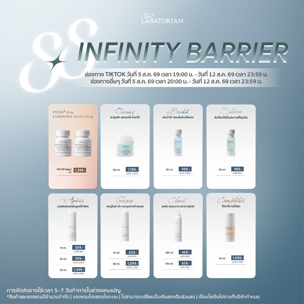The Labatorian 8.8 INFINITY BARRIER