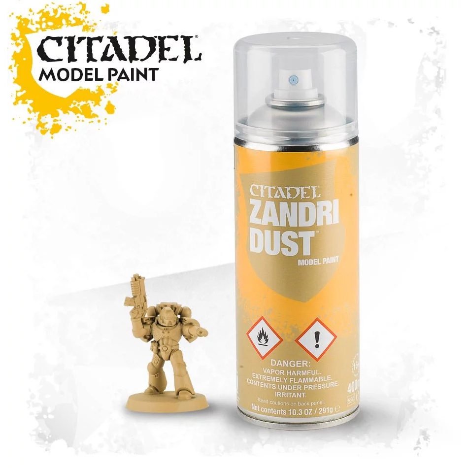 Citadel : Spray : Zandri Dust Spray สเปรย์รองพื้นโมเดล ขนาด 400 ml