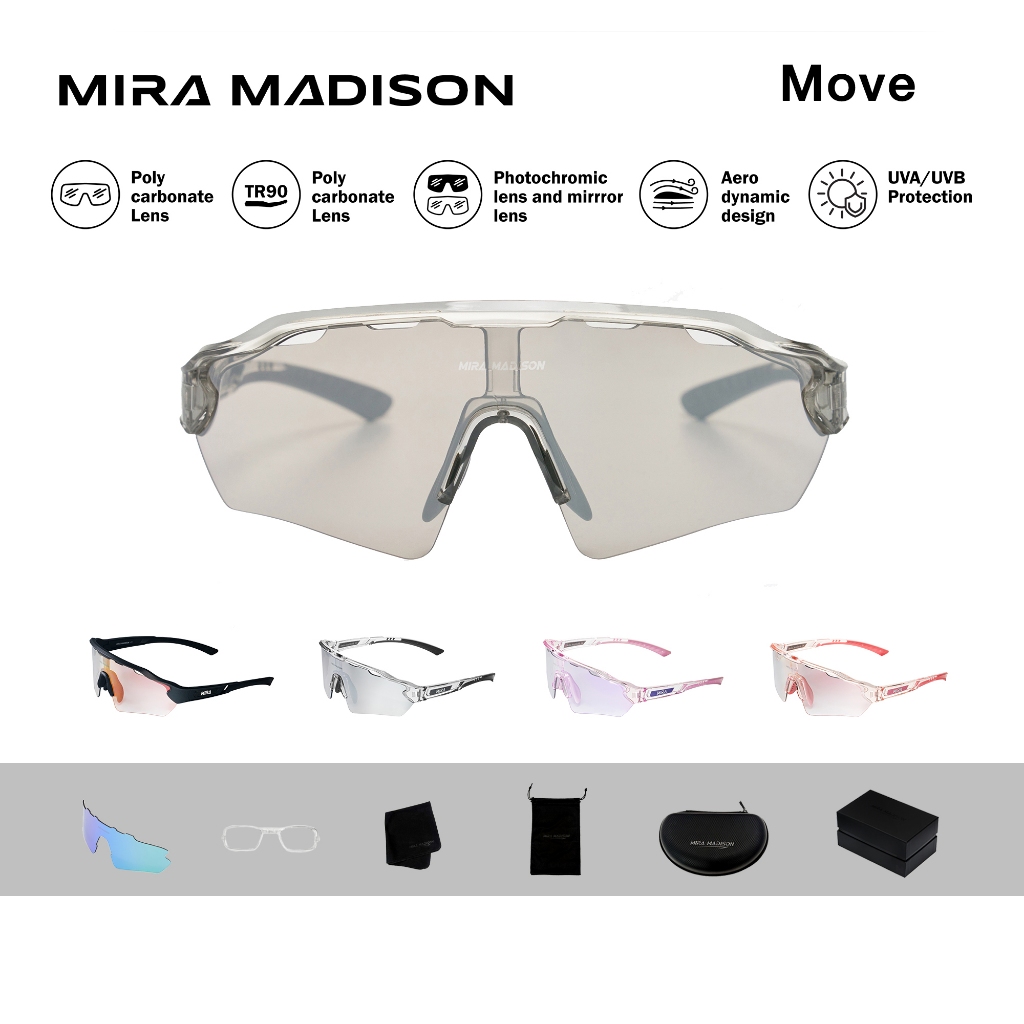 Mira Madison Sport Sunglasses แว่นตากันแดด รุ่น Move