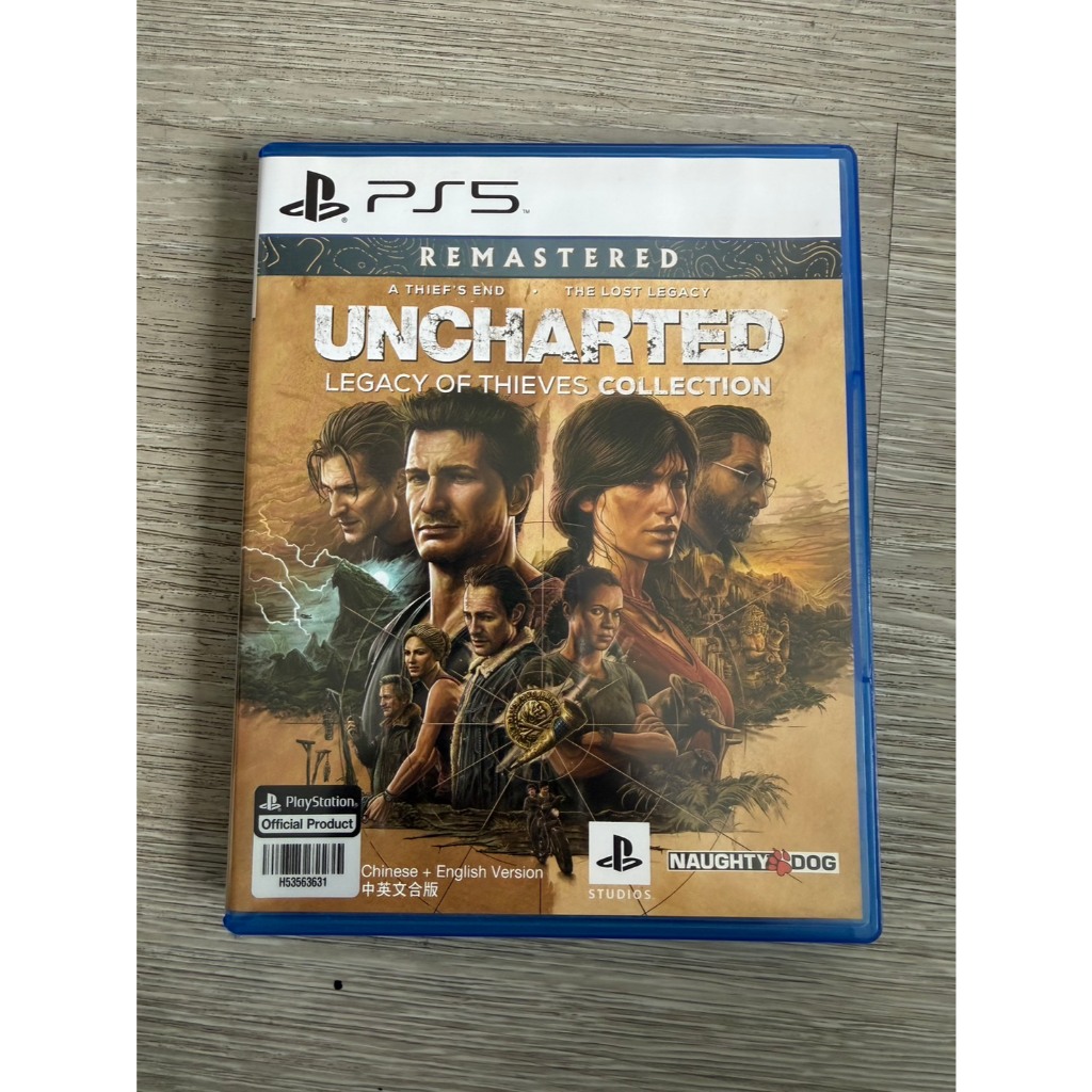 PS5 Uncharted Legacy of Thieves Collection Chinese English Version Used