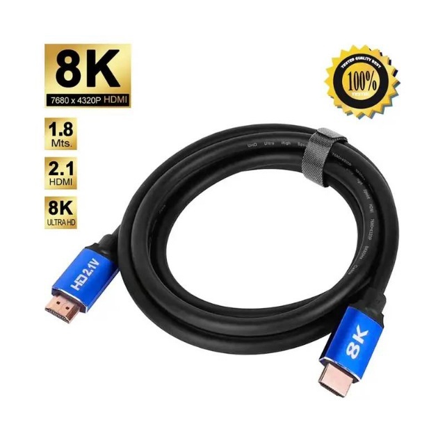 สาย HDMI V2.1V 2.0 รองรับ 8K 4K 2K ยาว 1.8M