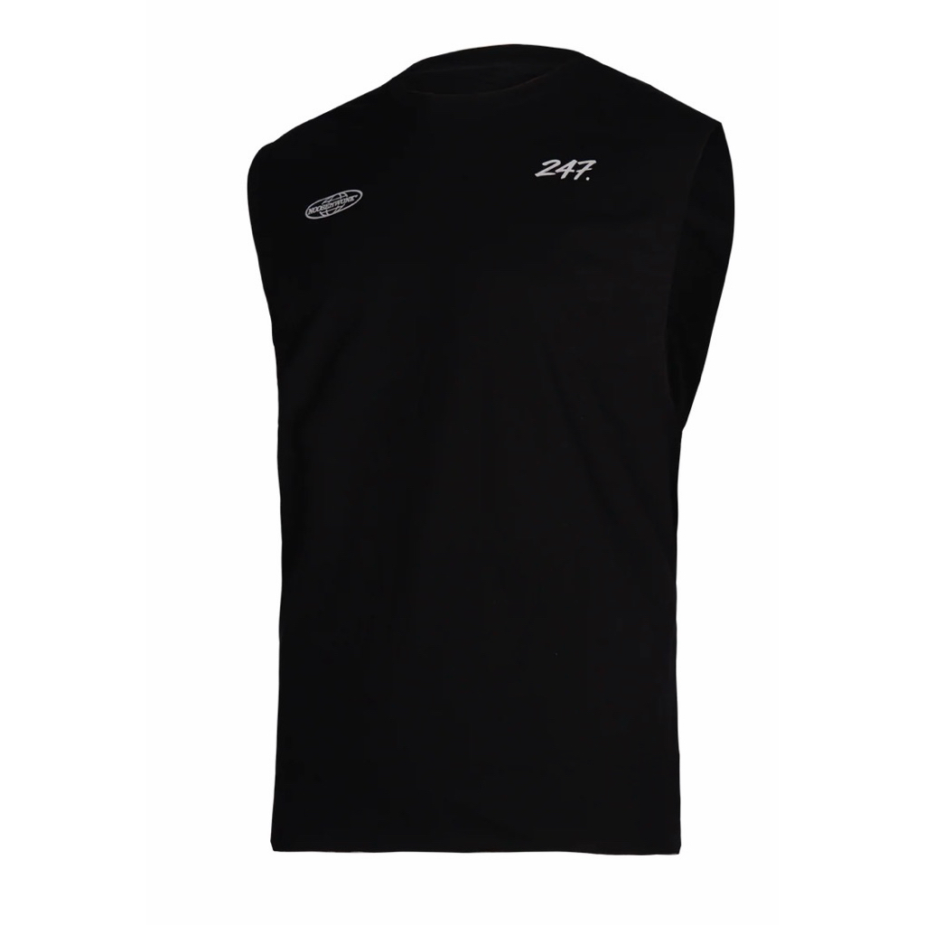 เสื้อใส่วิ่งหรือไปยิม 247 Knowmesoon รุ่น SOL UNIT.2 BLACK