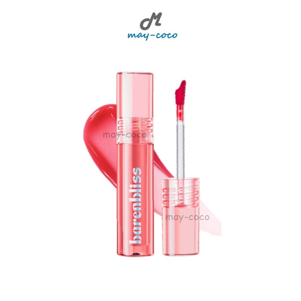 ถูก/แท้/มีไลฟ์ ลิป Barenbliss Peach Makes Perfect Lip Tint ทิ้นท์ ฉ่ำวาว เกาหลี ปากฉ่ำ ติดทน ฉ่ำเงา ลิปสติก