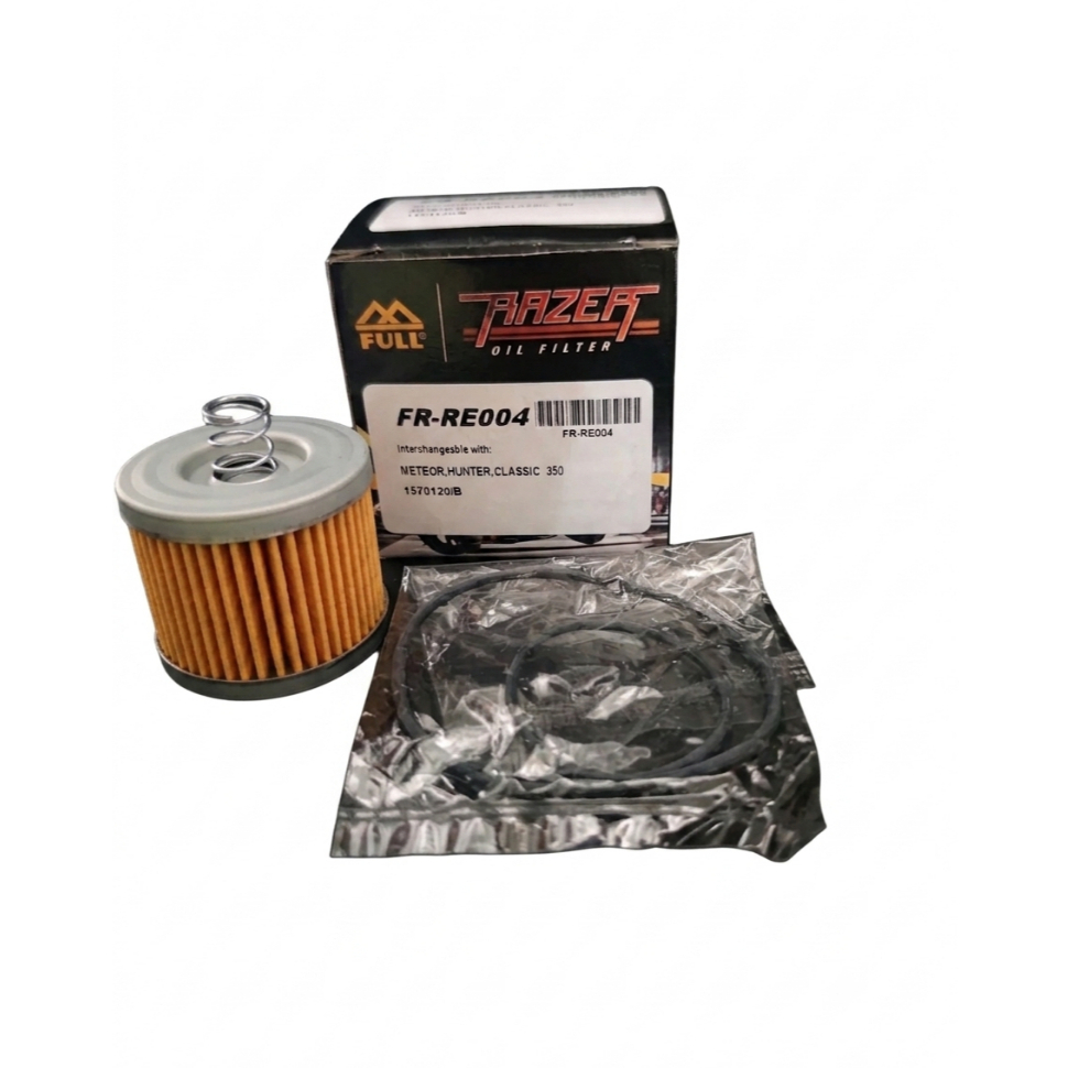 FULL RAZER FRRE004 กรองน้ำมันเครื่อง Royal Enfield Meteor 350 Hunter 350 bullet FR-RE004 โรยัล เอ็นฟ