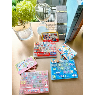 พร้อมส่ง พวงกุญแจคีย์แคป 26 ปุ่ม (Keycap Keyboard Keychain)