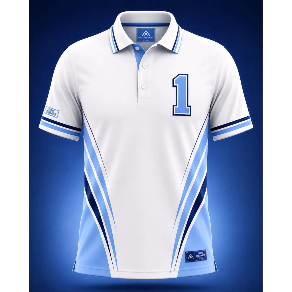 เสื้อโปโล พร้อมปักเบอร์ 1-15
