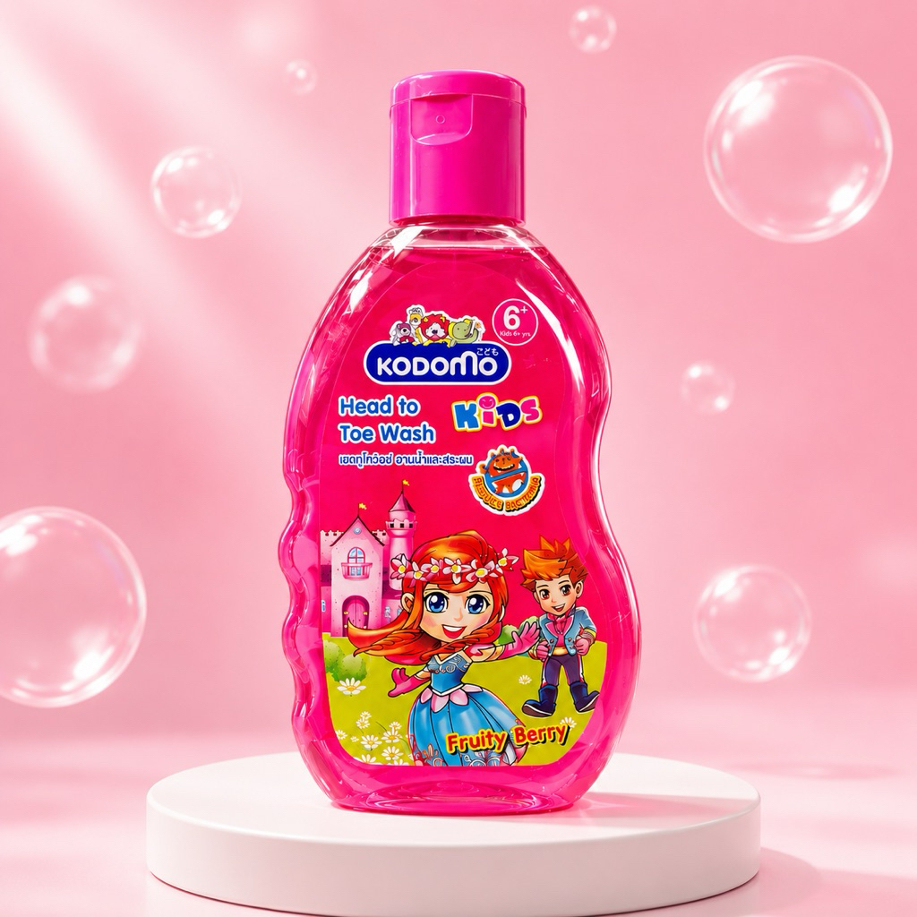 (1ชิ้น) Kodomo อาบ/แชมพู (200 มล.)