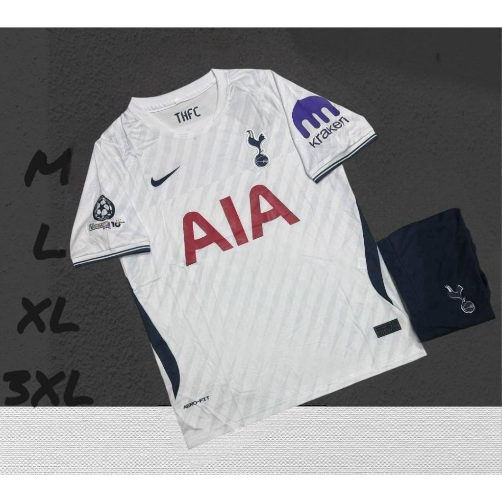 ชุดกีฬา ท็อตแน่ม ฮ็อตสเปอร์ รุ่นใหม่ เสื้อพร้อมกางเกง ผู้ใหญ่