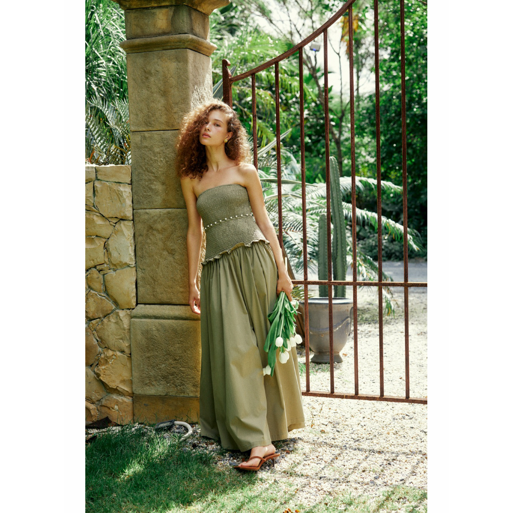 Pleased Hidden Pearl Maxi Dress