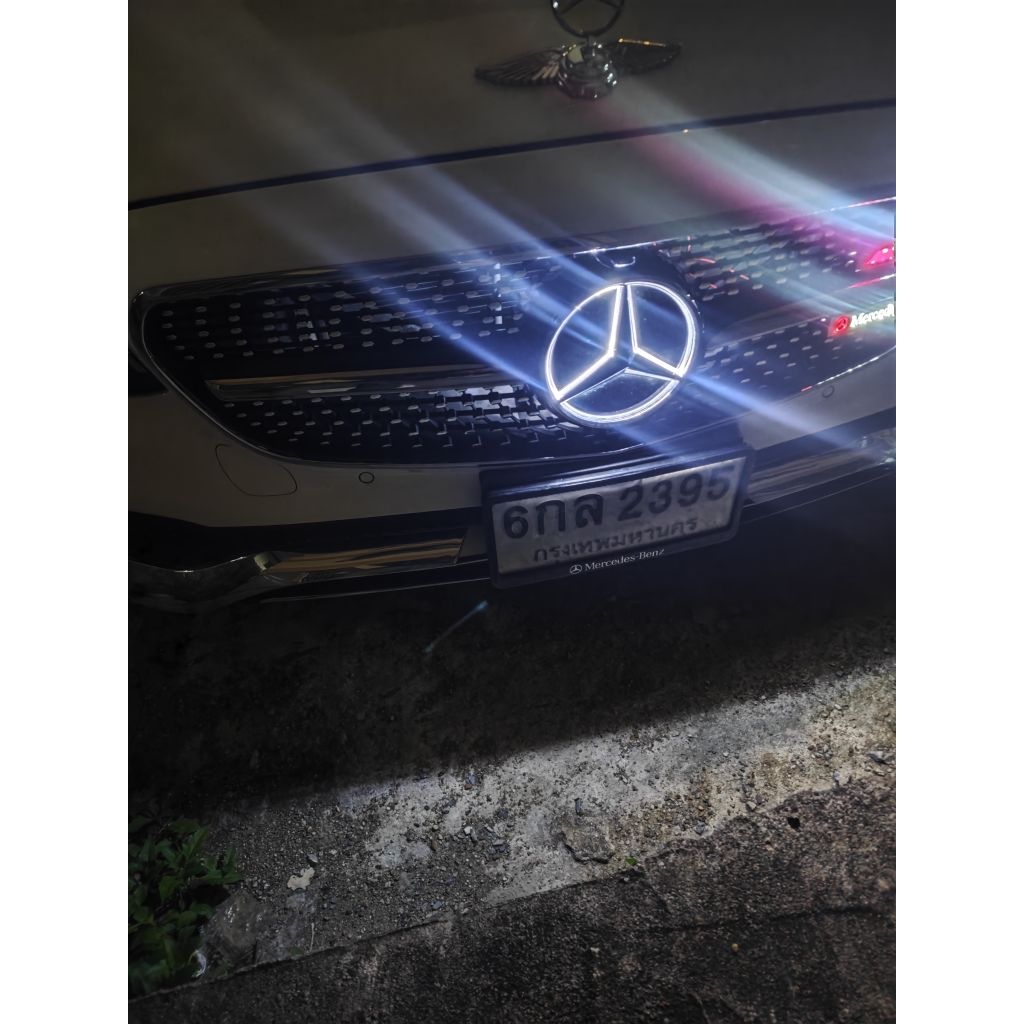 โลโก้ mercedes benz LED