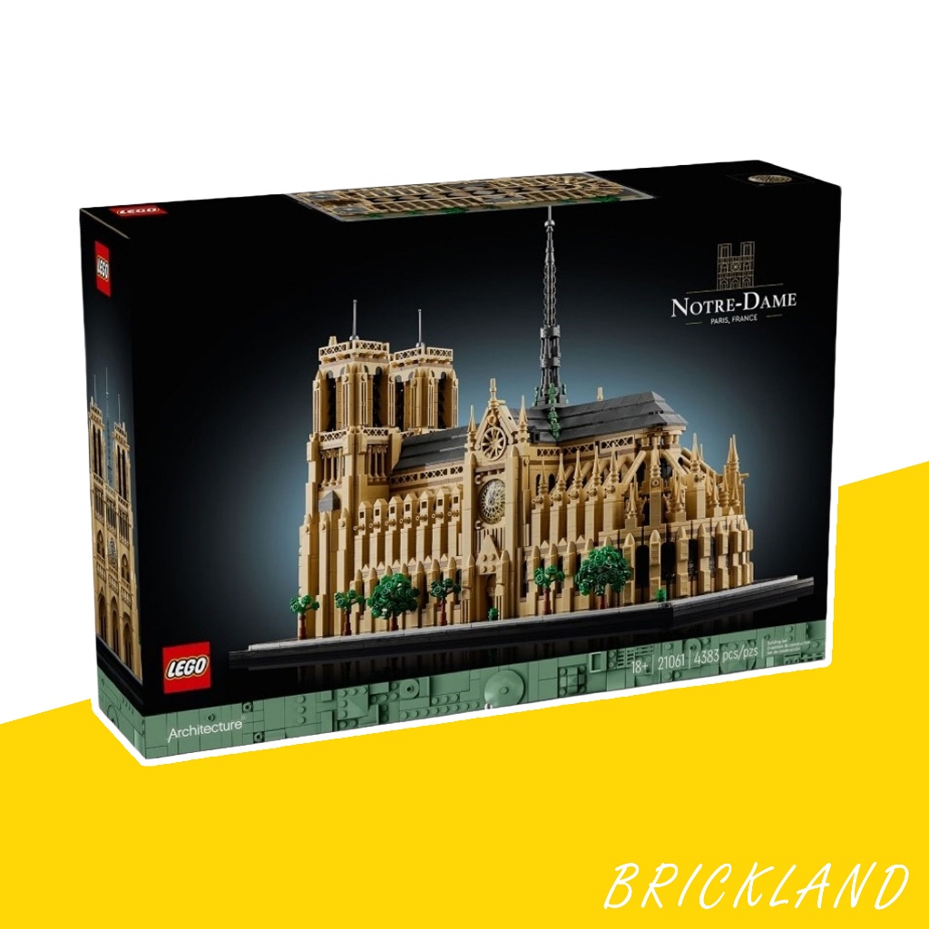 LEGO Architecture 21061 Notre-Dame de Paris ของแท้ 100% พร้อมส่ง