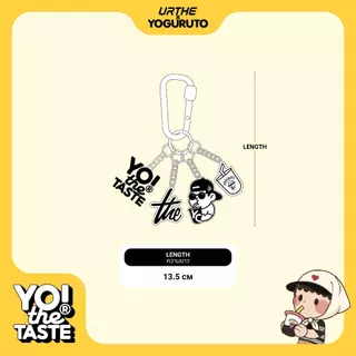 URTHE x YOGURUTO - พวงกุญแจ อะคริลิค รุ่น YO! R THE TASTE KEYCHAIN