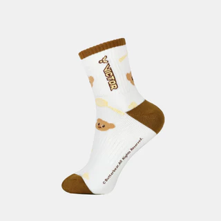 ถุงเท้า VICTOR x Butterbear Socks (Mid-Calf) SK2605BTB