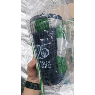 🍿แก้วน้ำแฮรี่ พอตเตอร์ ครบรอบ 25 ปี⚡Gripper Cup + ถังเหล็ก Tintub Harry Potter 25 Years Of Magic🪄จากหน้าโรงหนัง Major