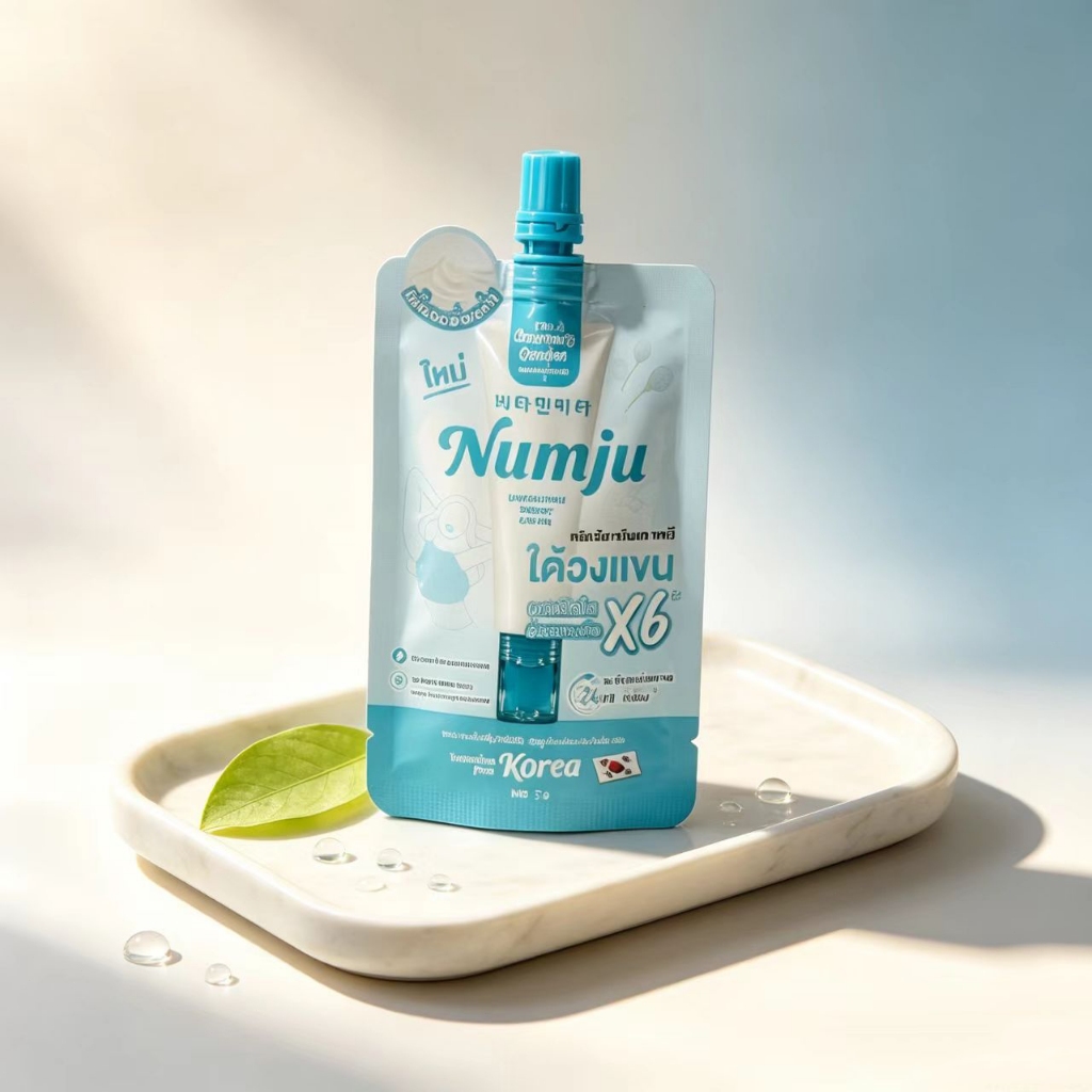 Numju นัมจู อันเดอร์ดรีม ไบร์ท ครีมทารักแร้ 7g แบบซอง สำหรับบำรุงใต้วงแขน ผลิตภัณฑ์จากเกาหลี(1 ซอง)