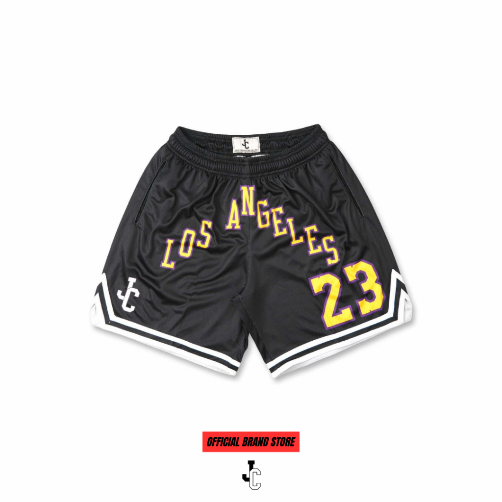 JcooN Lebron James Lakers City Edition Collection Basketball Shorts