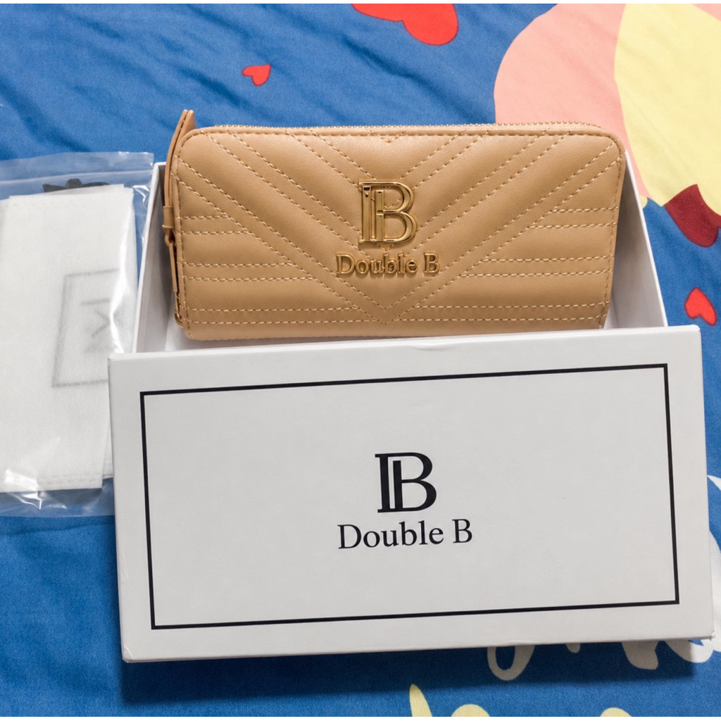 หลัก+อุป : กระเป๋าสตางค์ใบยาว Double B