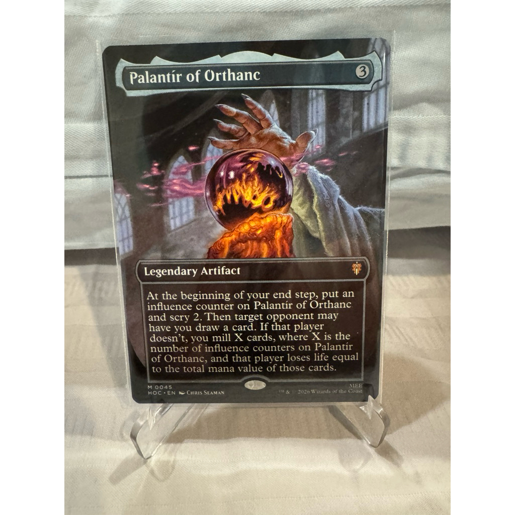 MTG The Hobbit Eternal-Legal: Palantir of Orthanc (0045 - Borderless)