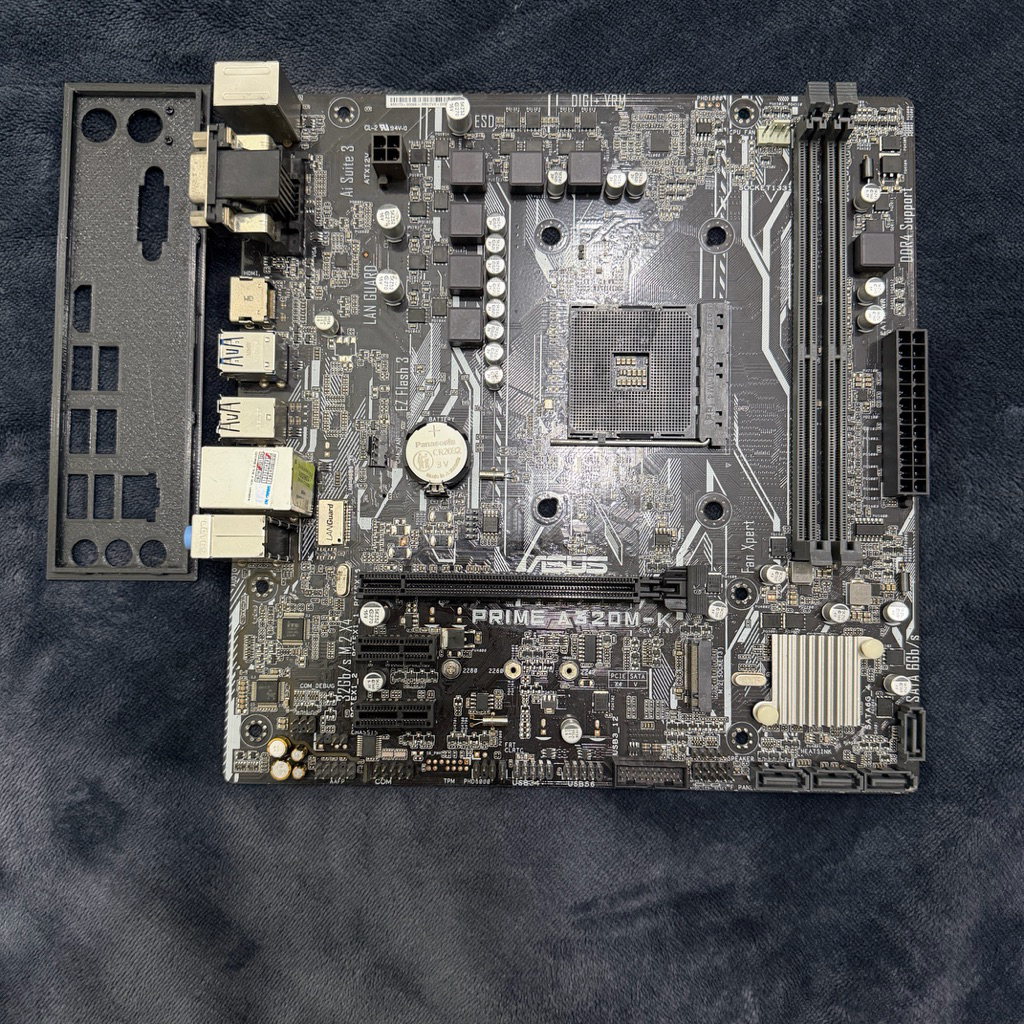 ASUS PRIME A320M-K (DDR4) MAINBOARD เมนบอร์ด MB มือสอง