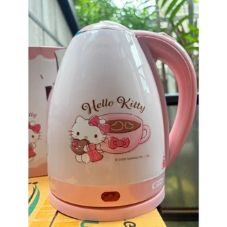HELLO KITTY กาต้มน้ำ ไฟฟ้า ไร้สาย 1.8 ลิตร รุ่น PCK-185 Oxygen KASHIWA เป็นลายลิขสิทธิ์แท้*คละลาย*