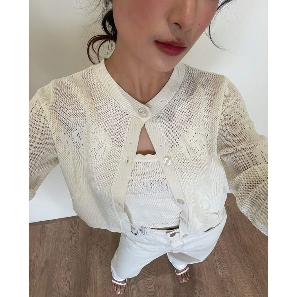 [Unused] Rush Official | Rosanne Cardigan salisa sarin rally lookbook twotwice maison keeps mitr kan