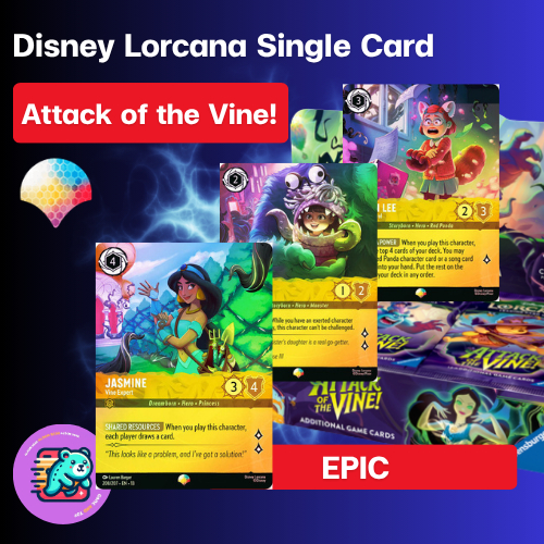 [Set 13 Attack of the Vine!] EPIC [All color] Single Card Disney LORCANA ENG [Ravensburger]