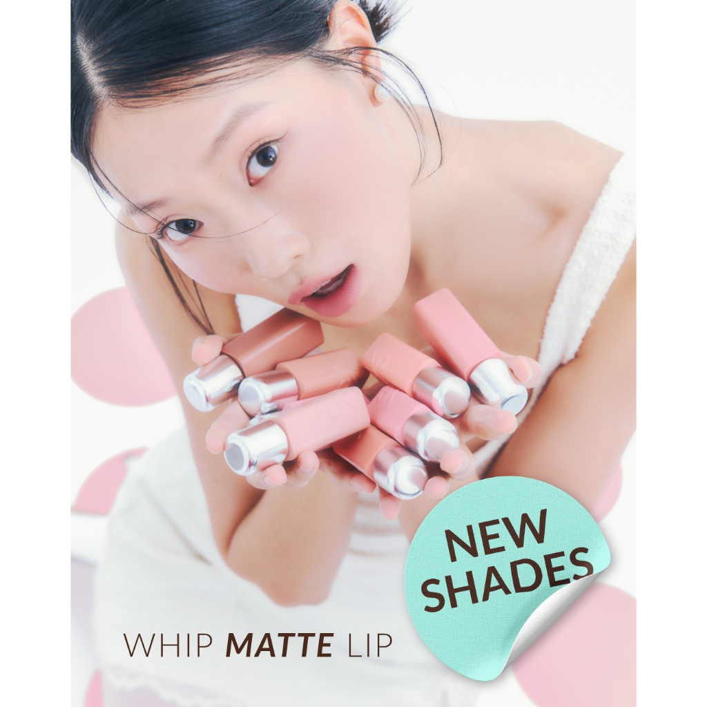 [New Shades] CathyDollxMaeng วิปแมทท์ลิป 2.8g #ลิปแมทท์เนื้อ