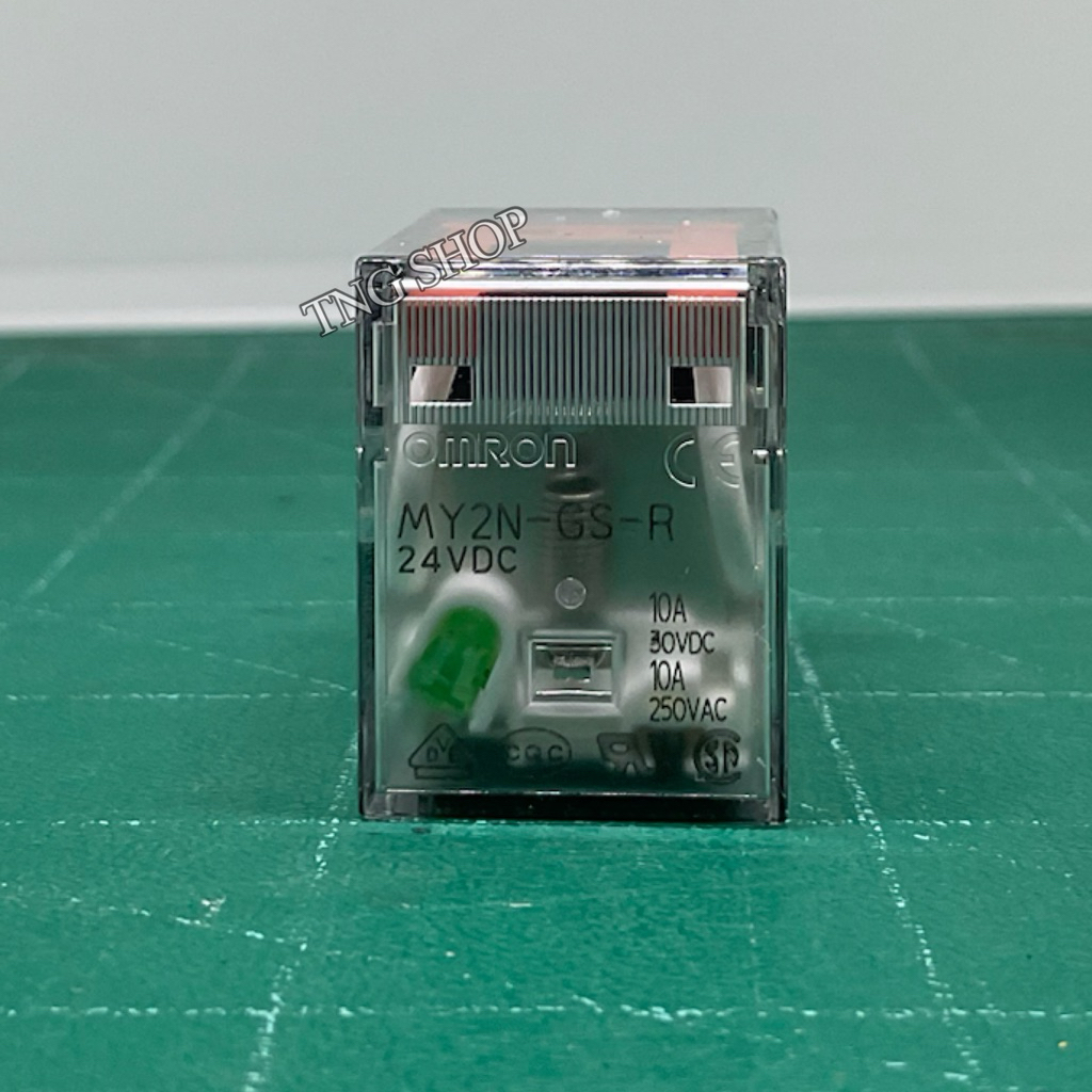 รีเลย์ MY2N MY2N-GS-R 24VDC Relay 10A 30VDC 10A 250VAC พร้อมส่ง