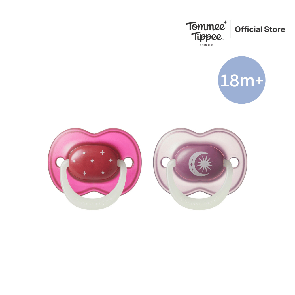 Tommee Tippee จุกหลอกเรืองแสง 18-36 เดือน ผู้หญิง (ใหม่) รูปที่ 4