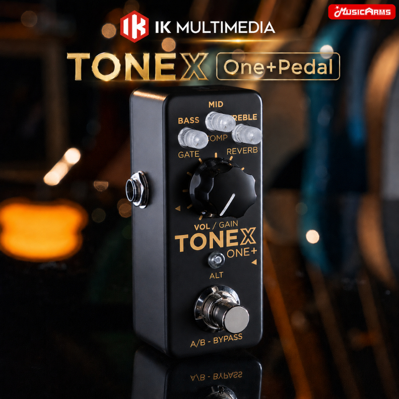 IK Multimedia TONEX One+ Pedal เอฟเฟคกีต้าร์ Guitar Effect รับประกันศูนย์