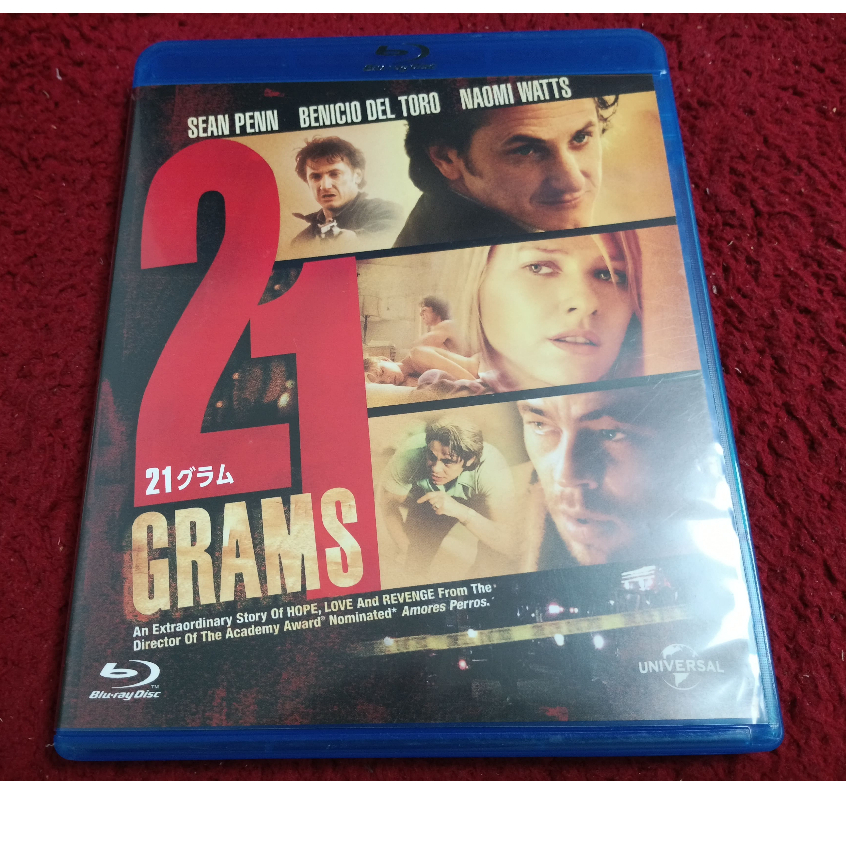 Blu-ray สากล 21 Grams  สภาพตามรูปปก AK1975