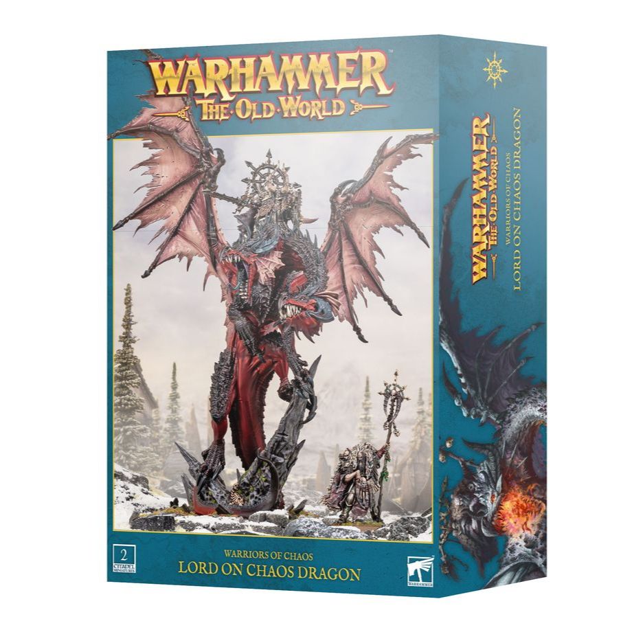 Warhammer The Old World : Warriors of Chaos : Lord on Chaos Dragon