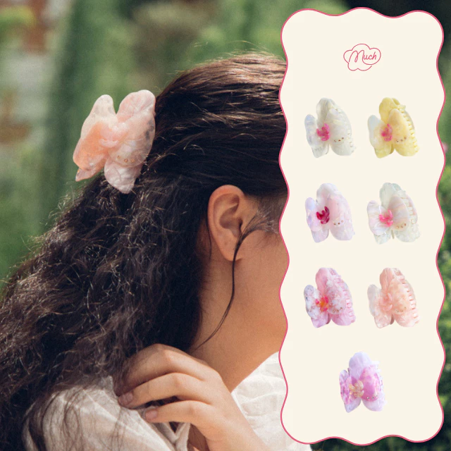 (New Packaging) (สีใหม่ 2026) VARY MUCH กิ๊บติดผม Hair Claw Original design VARYMUCH VARYWELL ORCHID
