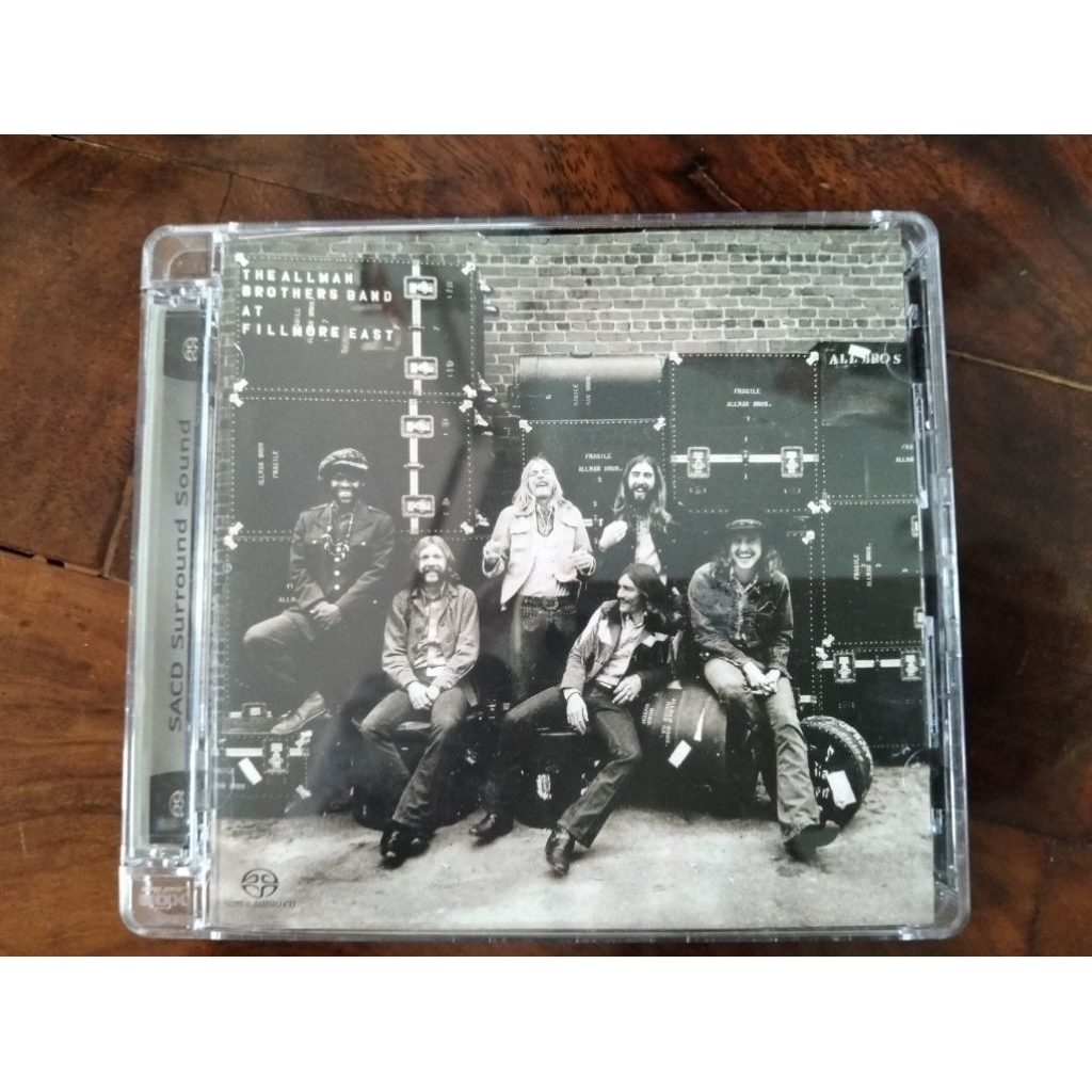 ซีดีเพลง Cd music Hybrid SACDTHE ALLMAN BROTHERS BAND - At Fillmore East แผ่นคู่ มือ2 สภาพดี