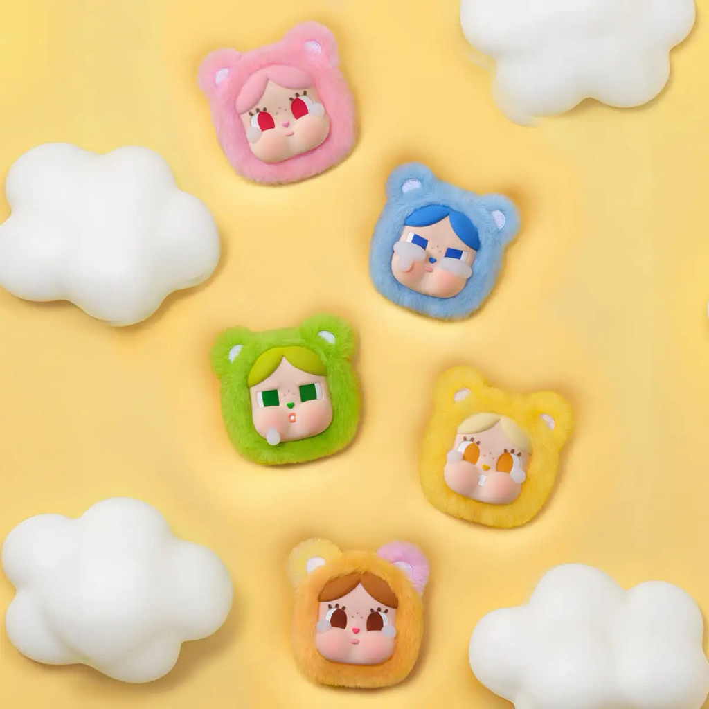 🌈พร้อมส่งในไทย🌈 พวงกระเป๋า CRYBABY x Care Bears Series Mini Bag Hanging Jewelry Case Vinyl Plush Pendant