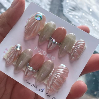 เล็บเจลSetรวมทะเล/ดอกไม้/สงกรานต์🌊🌸💦เปลี่ยนทรง,ไซส์หมายเหตุไว้หรือแจ้งทางแชท•สินค้าทำใหม่•ทำ1-2วันแล้วส่งวันถัดไปค่ะ